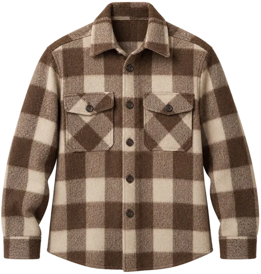 Overshirt xadrez